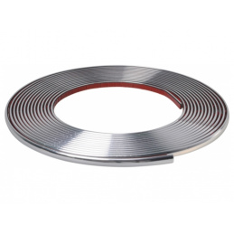 Aga Chromovaný ozdobný samolepicí pásek do auta 15 mm x 15 m