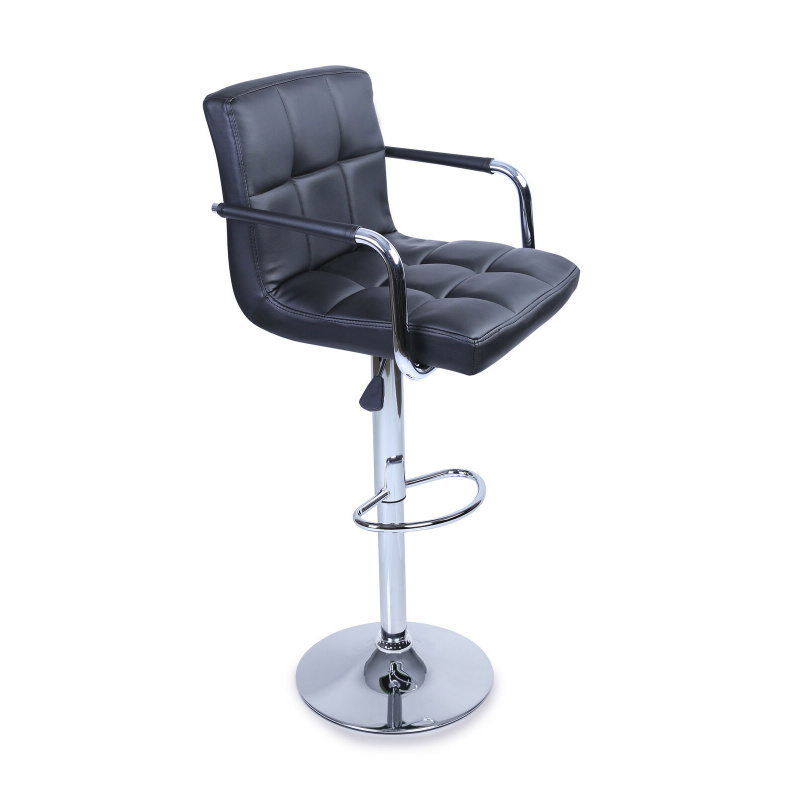 Tresko Barová židle s područkami BH012 Black