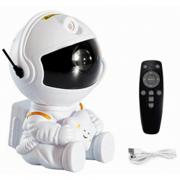 Aga Hvězdný projektor sedící astronaut s dálkovým ovládáním 2DZ076