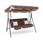 Aga Zahradní houpačka Majka Tmavě hnědá 6DAZ027 - 2. JAKOST