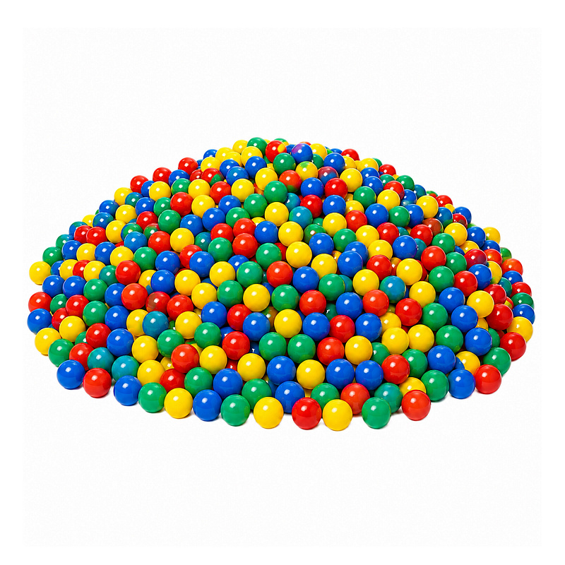 Aga Plastové míčky MIX 5,5 cm 200 ks