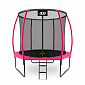 Aga SPORT EXCLUSIVE Trampolína 250 cm Růžová + ochranná síť + žebřík - II. JAKOST