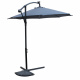 Aga Zahradní slunečník konzolový EXCLUSIV LED 300 cm Dark Grey