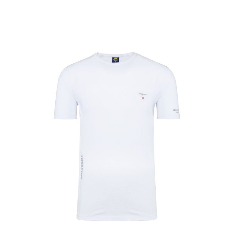 Aeronautica Militare Tričko ROUND-NECK 3-Pack X1396 White