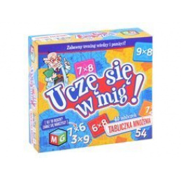 Tabulky násobení - Učím se bleskově MG GR0395