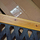 Aga Zahradní lavice 125x52x74 cm 6DAZ558 - II. JAKOST