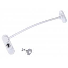 Aga Bezpečnostní zámek na okna + klíč Bílý