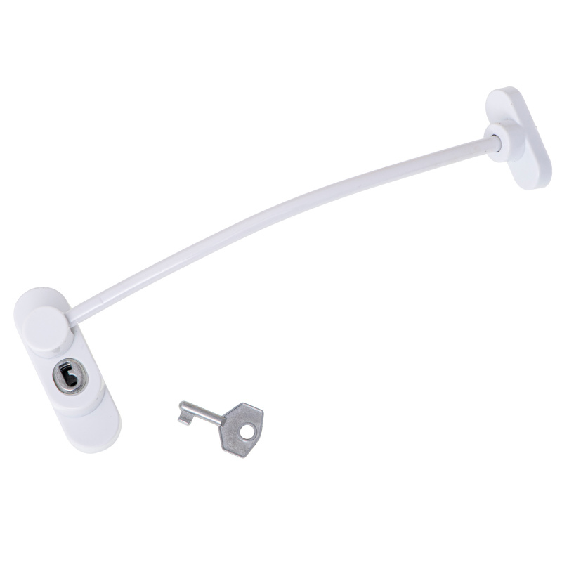 Aga Bezpečnostní zámek na okna + klíč Bílý