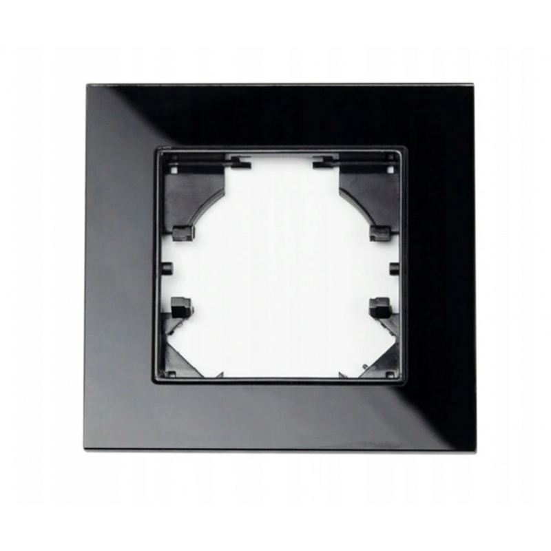 Rámeček pro spínače - černý