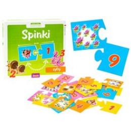 Vzdělávací hra SPINKI Čísla puzzle GR0309