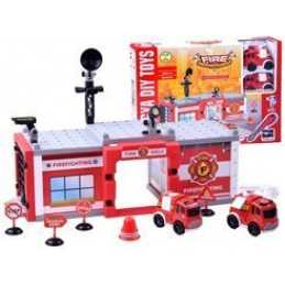 Stavebnice Hasičská stanice 59ks ZA2443
