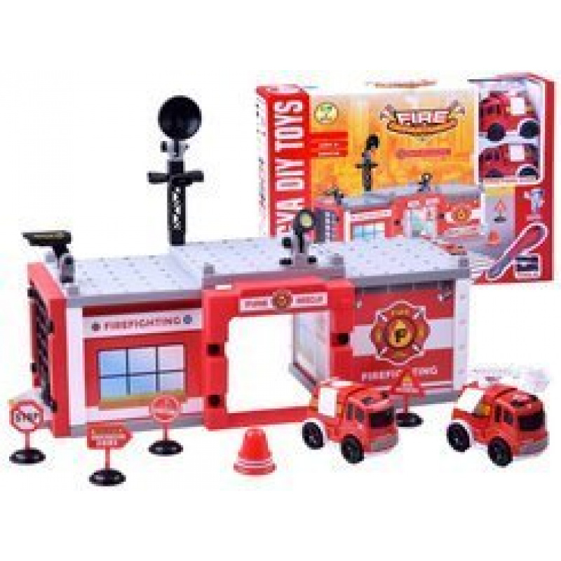 Stavebnice Hasičská stanice 59ks ZA2443