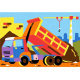 SABBIARELLI Pískové omalovánky Stavební vozidla 5+