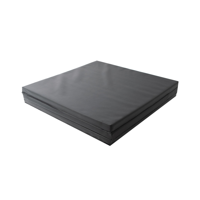 Aga Skládací žíněnka 180x60x3 cm Černá