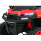 Farmářské auto pro 2 děti Červené + 4x4 + Dálkové ovládání + Kiper + LED Audio