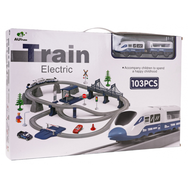 Kolej Stacja + Příslušenství 103el.