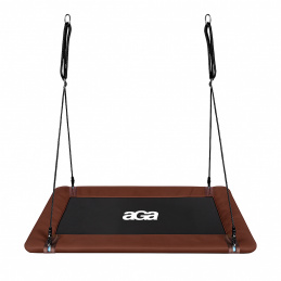 Aga Závěsný houpací obdelník 150x79 cm Hnědý