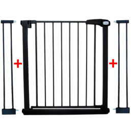 BRANKA ZABEZPEČUJÍCÍ S2 ČERNÁ na schody, dveře 79-105 cm rozpěrná ochranná