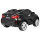 BMW X6M XXL pro 2 děti Černá + Dálkové ovládání + Eko kůže + Bezpečnostní pásy + Pomalý rozjezd + MP3 USB + LED dioda