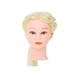 Aga Kadeřnická hlava - školení - umělé blond vlasy