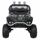 Mercedes Benz Unimog pro děti Moro lak + pohon 4x4 + dálkové ovládání + zavazadlový prostor + pomalý start + MP3 LED