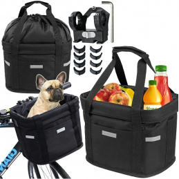 L69C KOŠÍK NA KOLO NA ŘÍDÍTKA SKLÁDACÍ TAŠKA