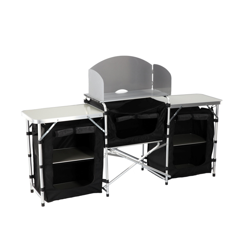 Aga Skládací kempingový stůl s úložným prostorem