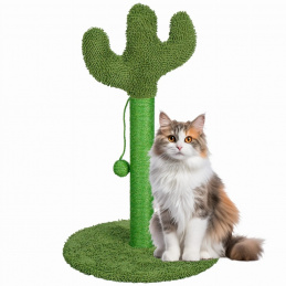 Škrabadlo pro kočku - KAKTUS - zelené