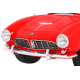 BMW 507 Retro dětské elektrické auto červené + LED audio + dálkové ovládání + eko kůže + EVA + pomalý start