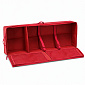 Aga Organizér na balicí papír 80×30×12 cm Červený