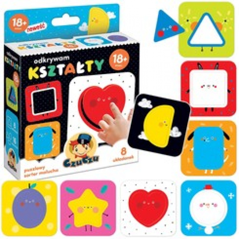 CzuCzu Puzzle Objevování tvarů 18m+ ZA4043