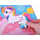 Magnetické puzzle s jednorožcem 40 ZA4269