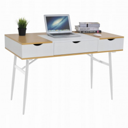 Psací stůl se zásuvkou a skříňkami