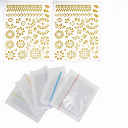 Sada barviv + 2 archy samolepek na kraslice