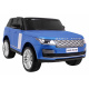 Range Rover HSE Lakované auto pro 2 děti Modrá + dálkové ovládání + 5bodový postroj + audio panel + LED dioda