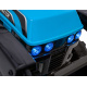 Traktor Buldozer G320 pro nejmenší děti Modrý + Pohyblivá lžíce + Melodie + Klakson + LED světla