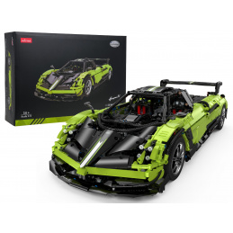 Autíčko 1:8 Pagani Huayra BC Kostky Zelený RASTAR