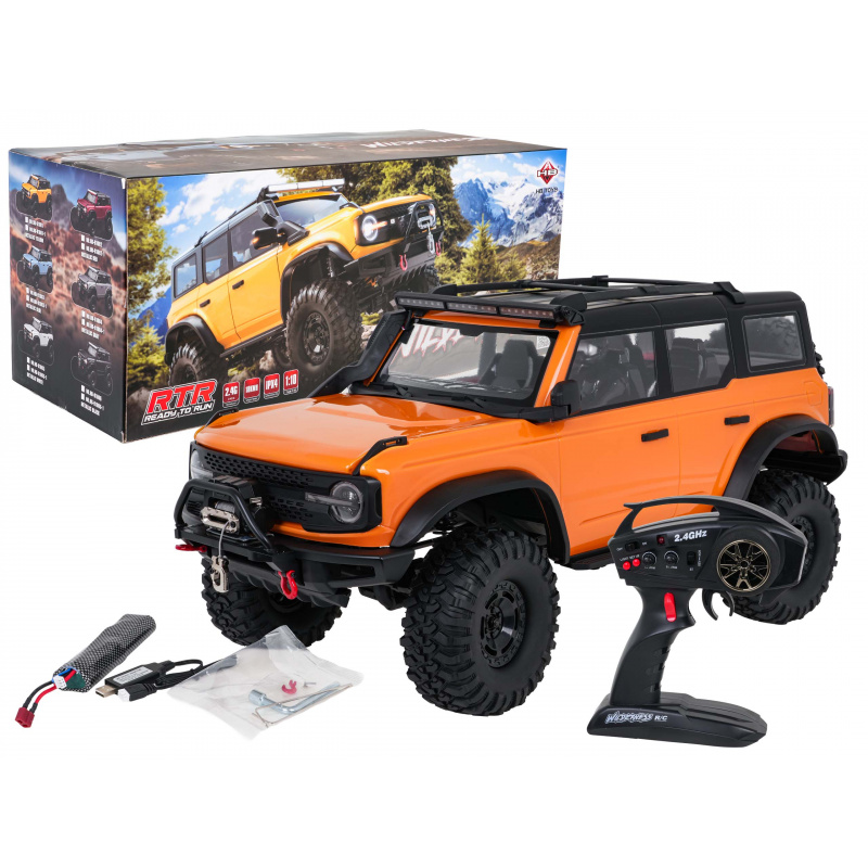 Auto R/C WILDERNESS 1:10 Žlutý