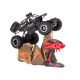 Aga RC auto Rock Crawler 1:12 4WD METAL černé