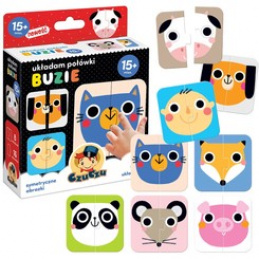 CzuCzu Stohování půlek Tvářové skládačky 15m+ ZA4044