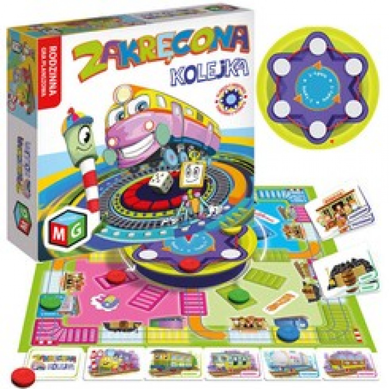 Rodinná desková hra Kroucený vlak GR0567