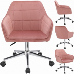Kancelářská židle MILANO růžová