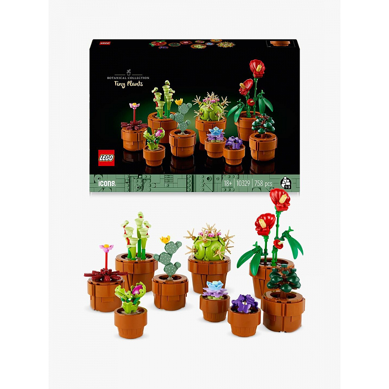 LEGO® Botanicals 10329 Miniaturní rostliny