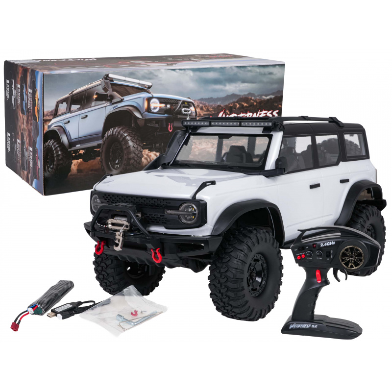 Auto R/C WILDERNESS 1:10 Bílý