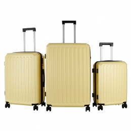 Aga Travel Sada cestovních kufrů MR4668 Béžová