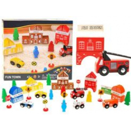 Dřevěné kostky - Hasičský sbor ZA1804