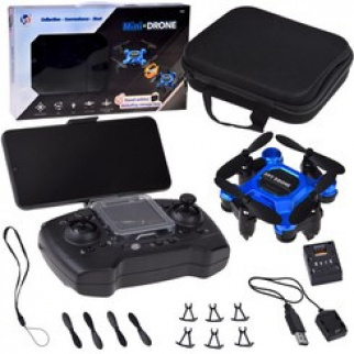 Létající Dálkově ovládaný Mini dron - Skládací model s ovladačem RC0656 univerzální