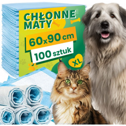 Hygienické podložky - 100 kusů 60x90