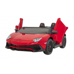 Lamborghini Aventador SV vozidlo Červená