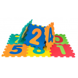 10 Puzzle Mat pro děti 10m+ Vyjímatelné figurky + EVA pěna + skládací figurky